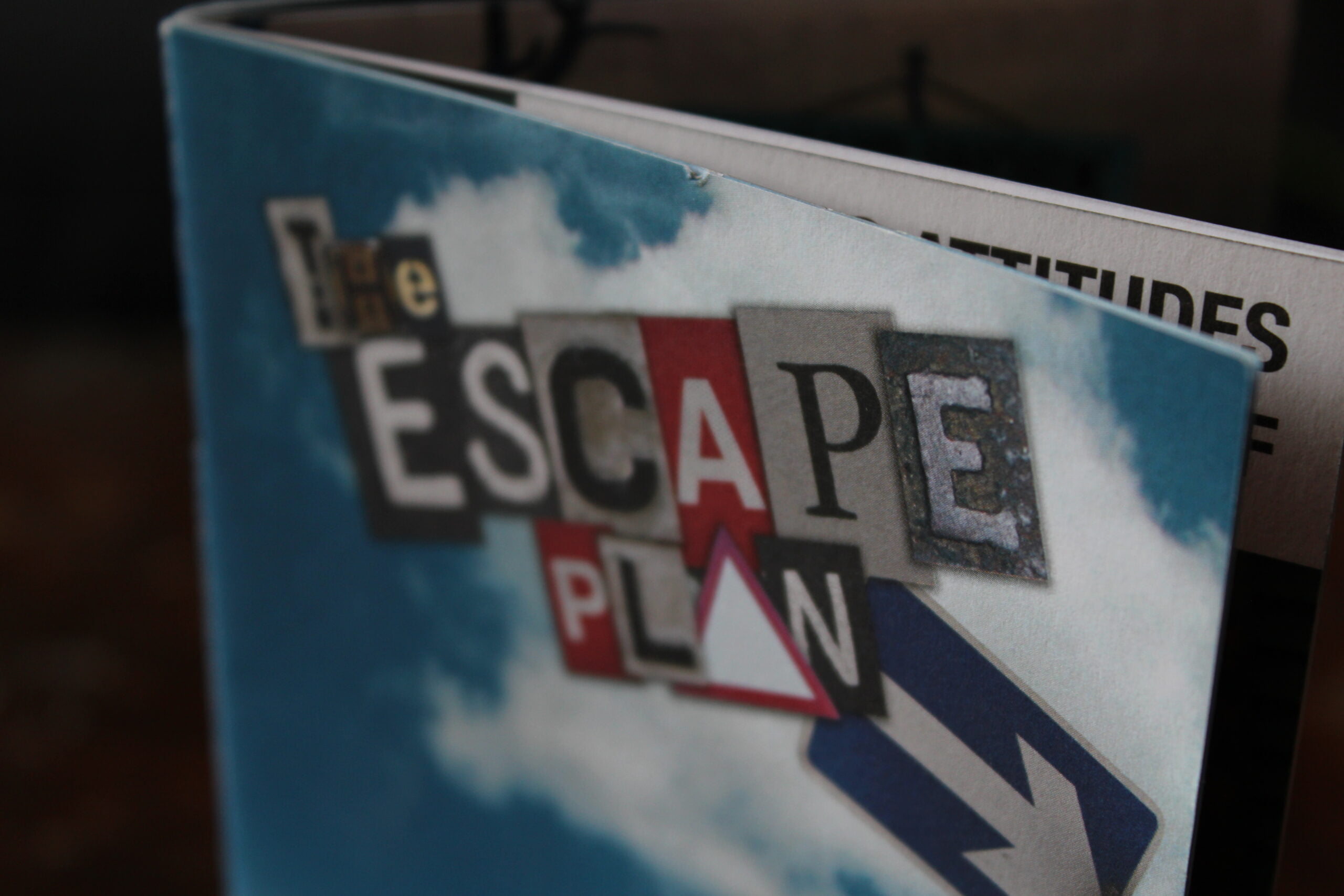 Image of the escape plan booklet