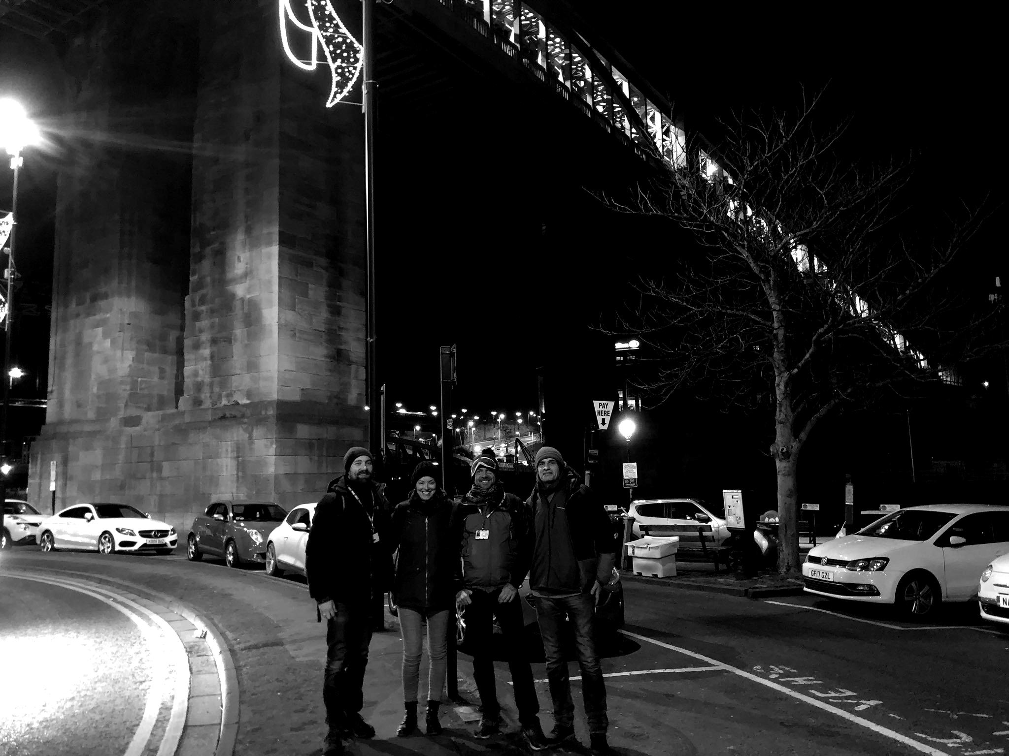 Newcastle voices research blackwhite