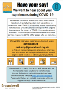 Monitoring project recruitment Nov