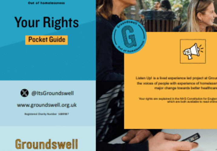 Health resource hub preview graphics